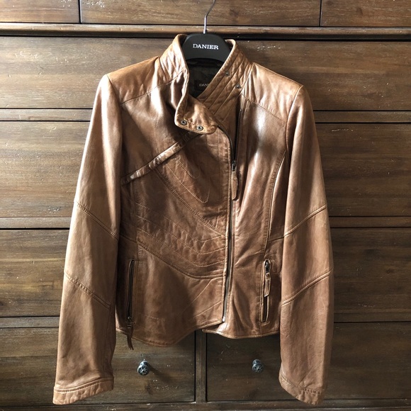 DANIER LEATHER Jacket - Size L